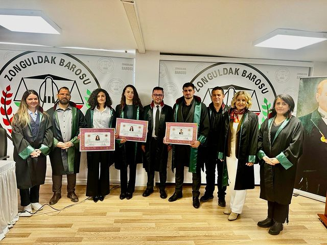 Zonguldak Barosu'nda Yeni Avukatların Görevlendirilmesi