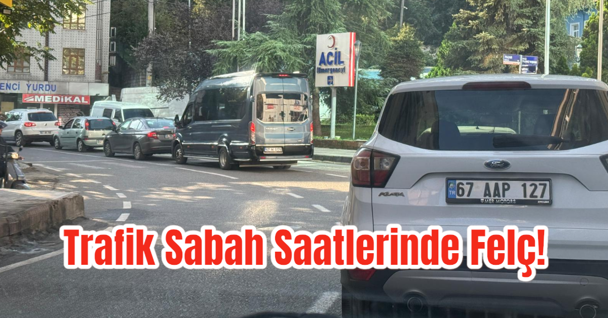 Zonguldak'ta Trafik Çilesi: Sabah Saatlerinde Felç!