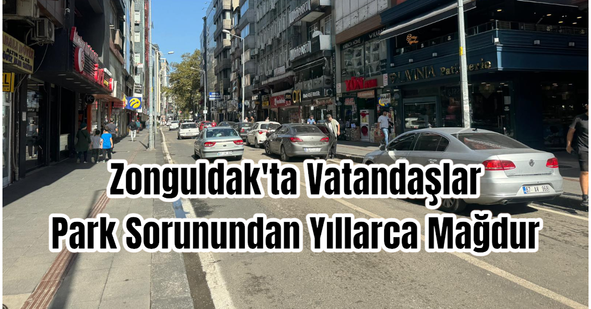 Zonguldak'ta Vatandaşlar Park Sorunundan Yıllarca Mağdur