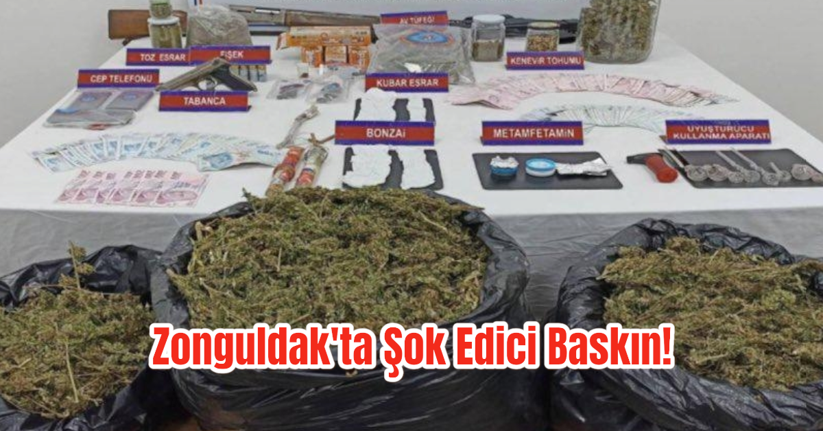 Zonguldak'ta Şok Edici Baskın! 