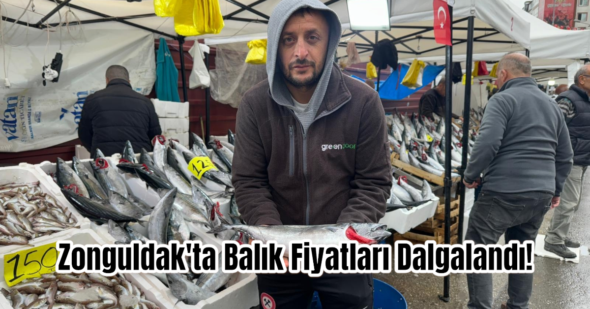 Zonguldak'ta Balık Fiyatları Dalgalandı!