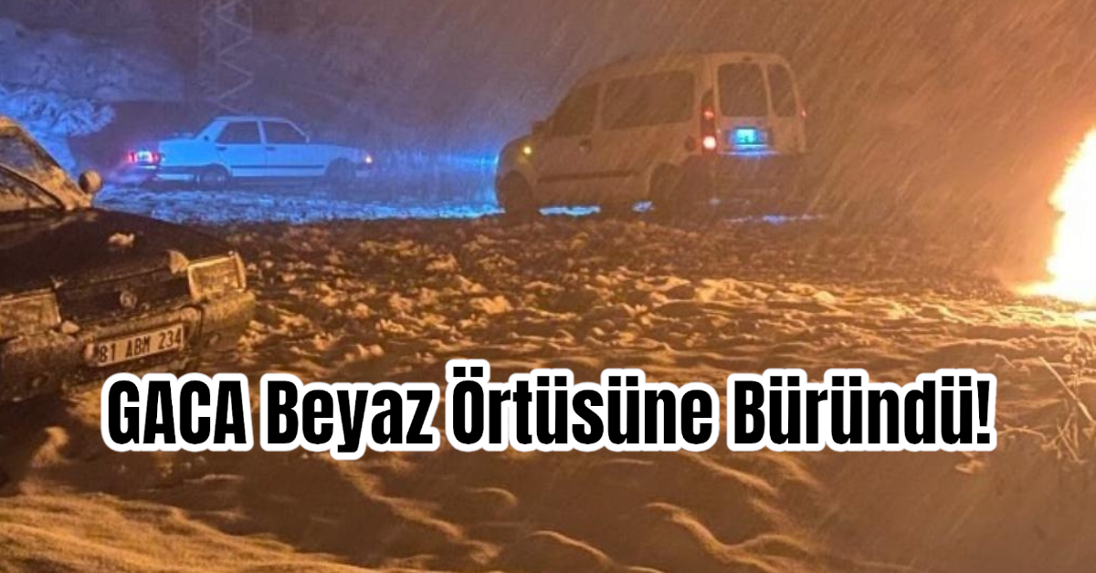 GACA Beyaz Örtüsüne Büründü!