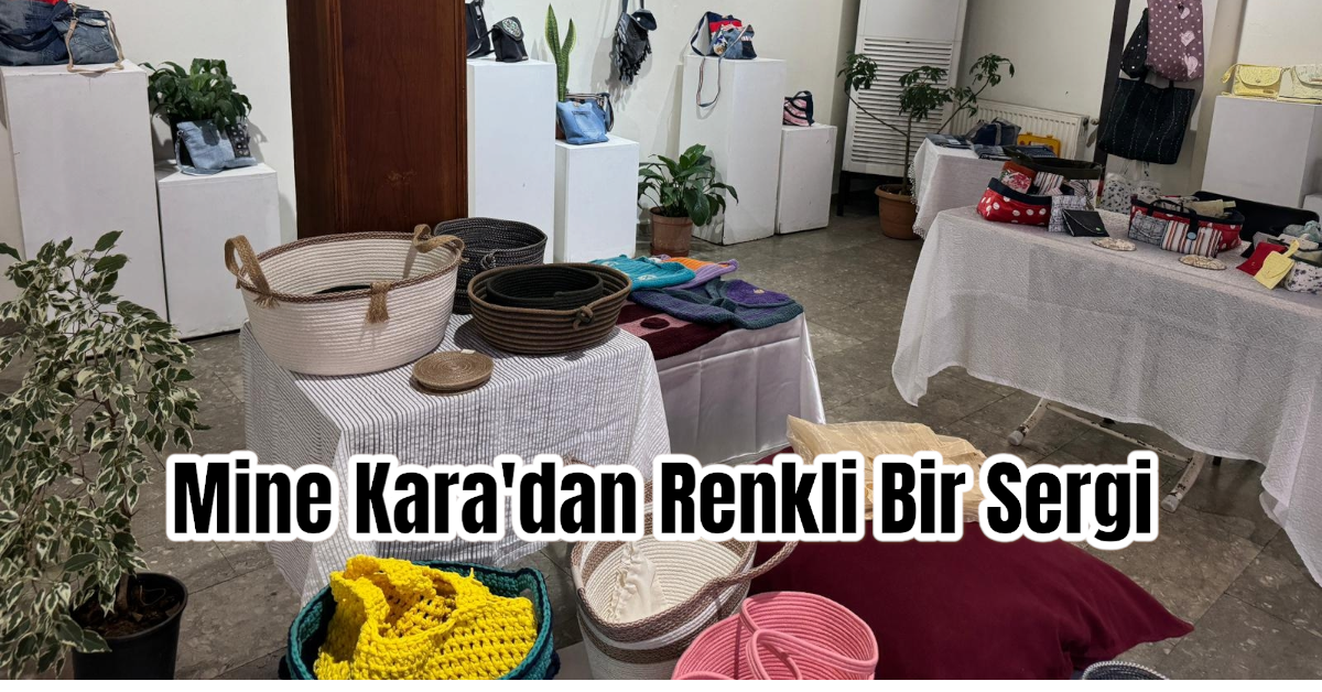 Mine Kara'dan Renkli Bir Sergi 