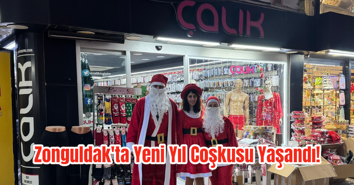 Zonguldak'ta Yeni Yıl Coşkusu Yaşandı!