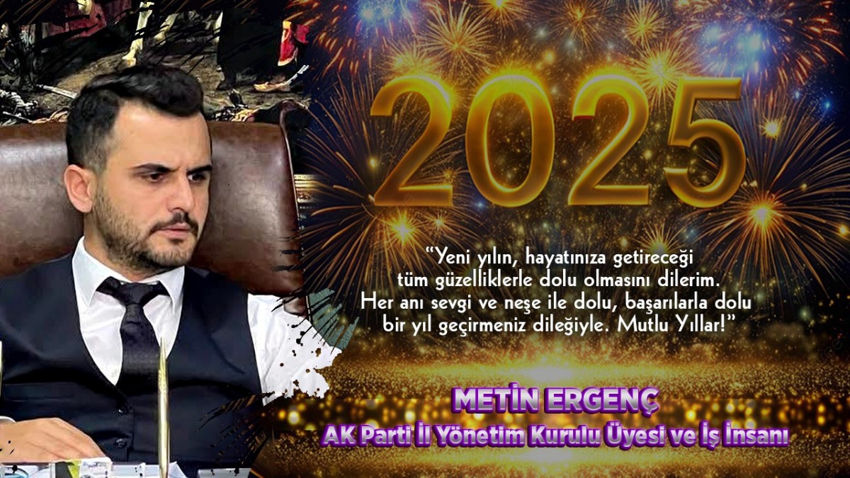 Metin Ergenç Yılbaşı Mesajı 