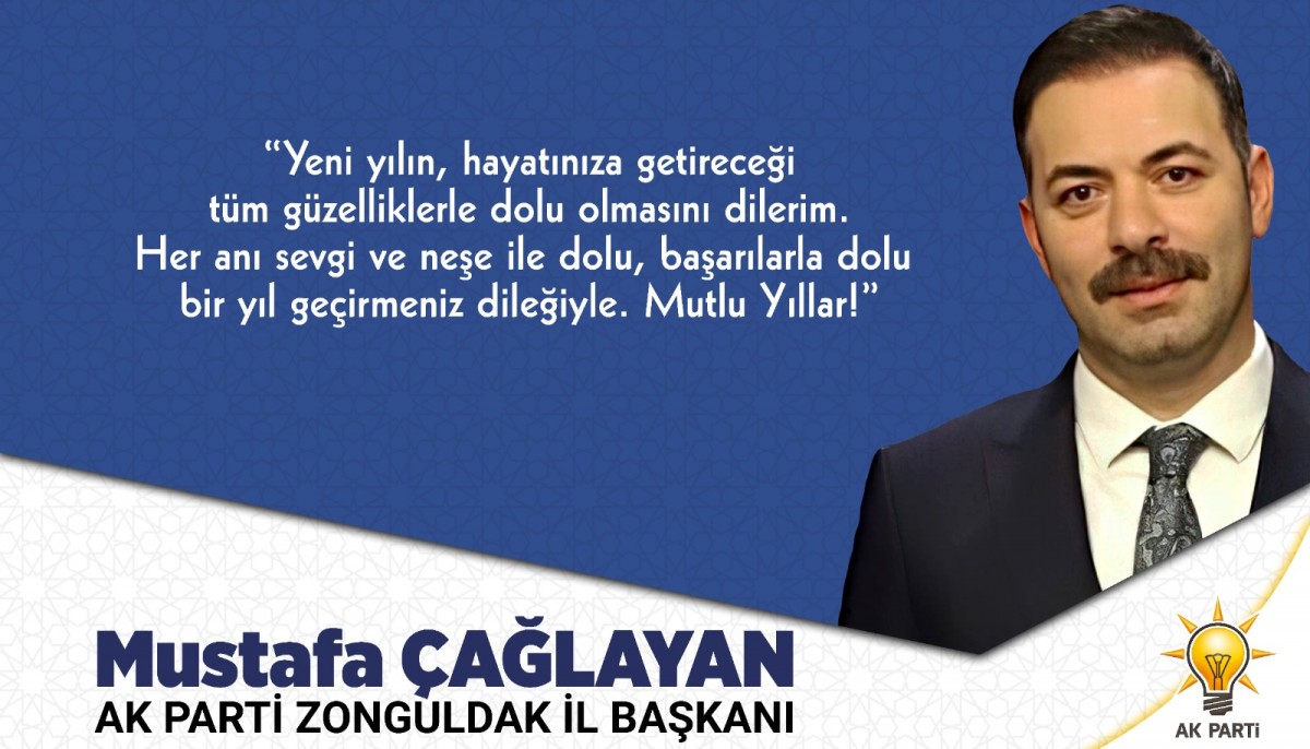 Mustafa Çağlayan Yılbaşı Mesajı 