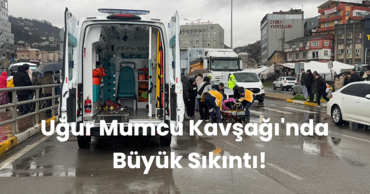 Uğur Mumcu Kavşağı'nda da Büyük Sıkıntı! 