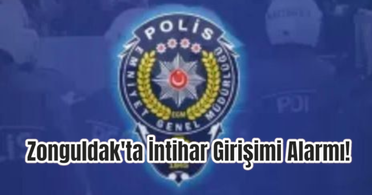 Zonguldak'ta İntihar Girişimi Alarmı!