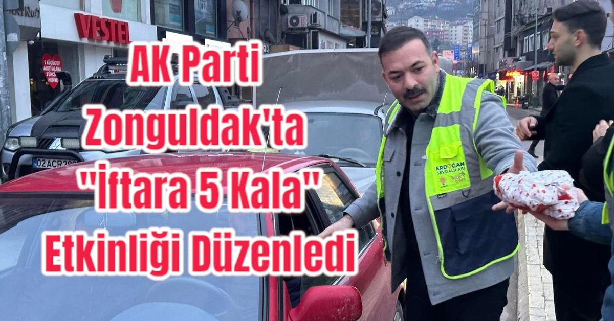 AK Parti Zonguldak'ta 