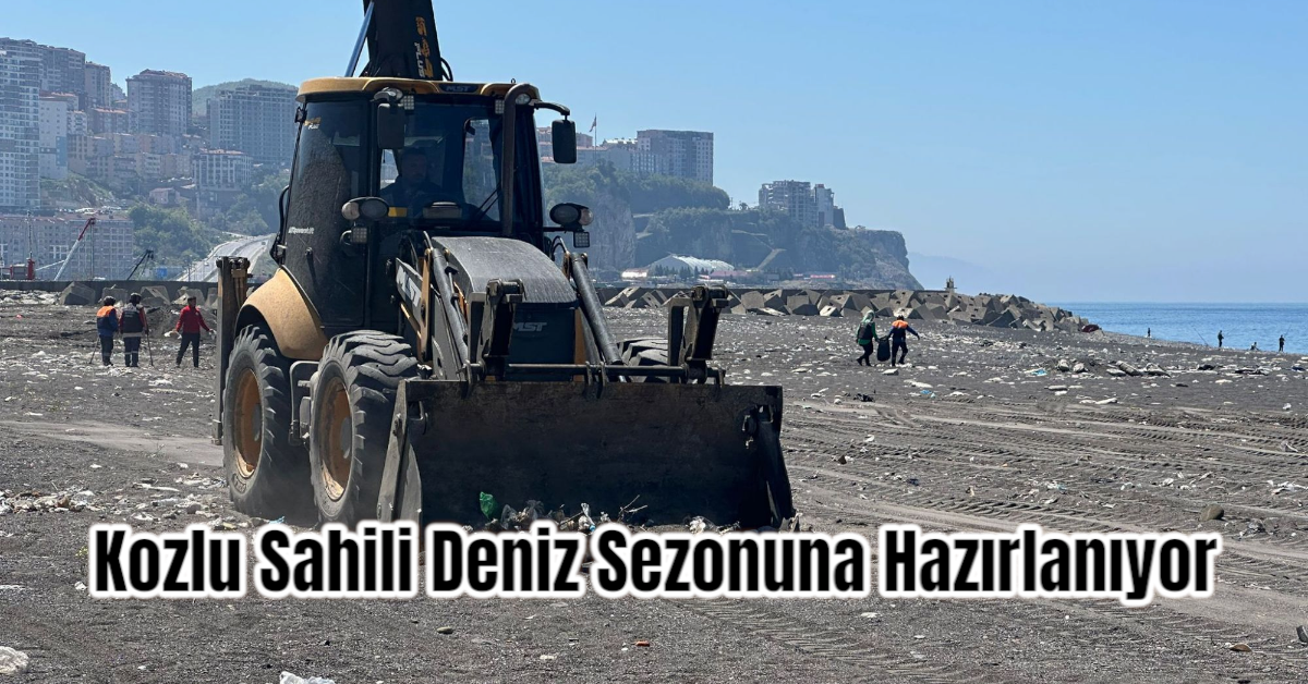 Kozlu Sahili Deniz Sezonuna Hazırlanıyor