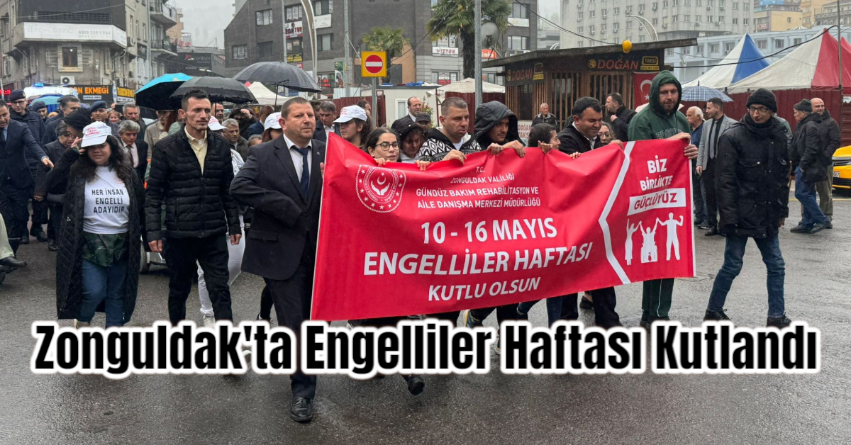 Zonguldak'ta Engelliler Haftası Kutlandı