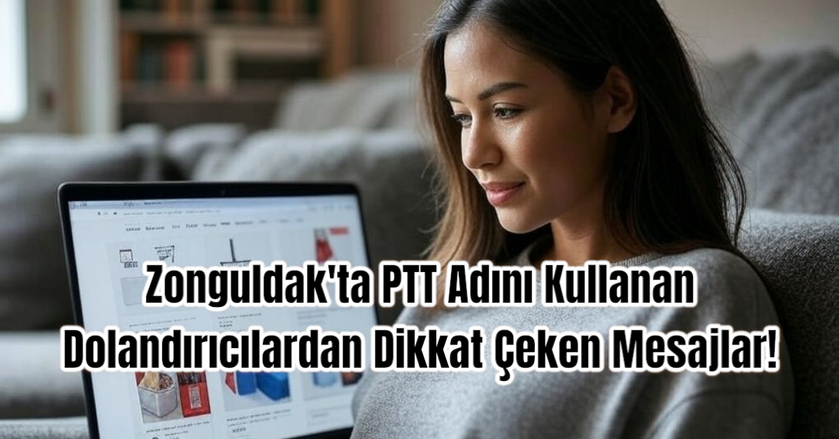 Zonguldak'ta PTT Adını Kullanan Dolandırıcılardan Dikkat Çeken Mesajlar!