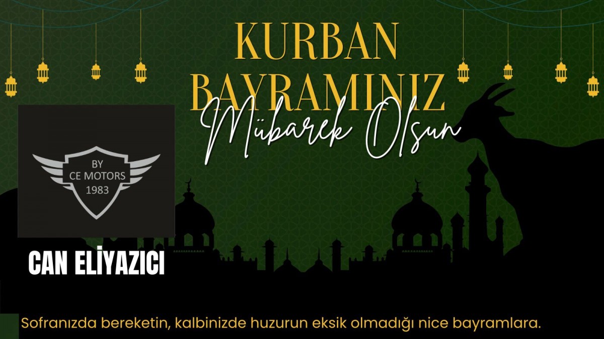 Can Eliyazıcı Bayram Mesajı 