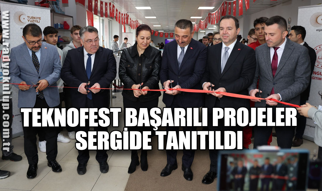 TEKNOFEST Başarılı Projeler Sergide Tanıtıldı