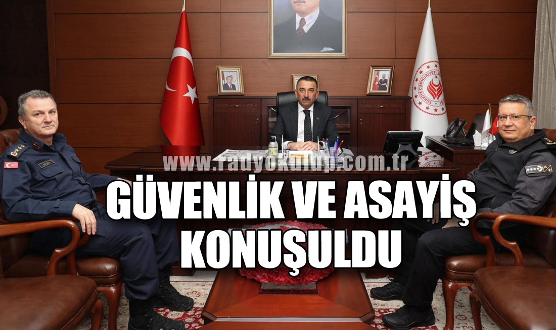 Zonguldak'ın Güvenliği ve Asayişi Konuşuldu