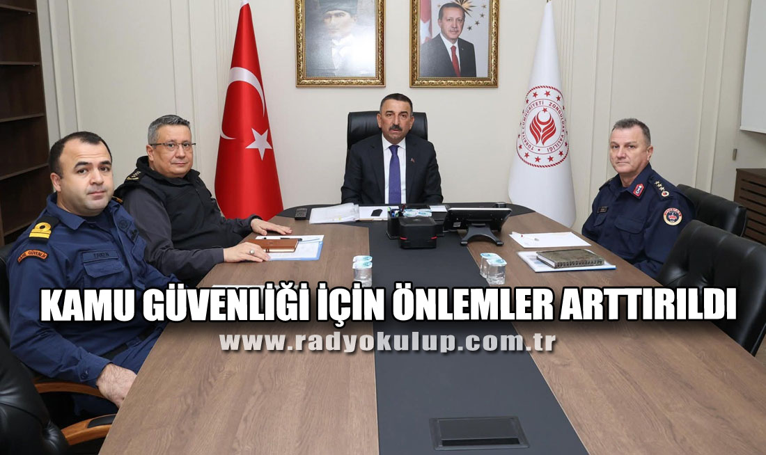 Kamu Güvenliği İçin Önlemler Arttırıldı 