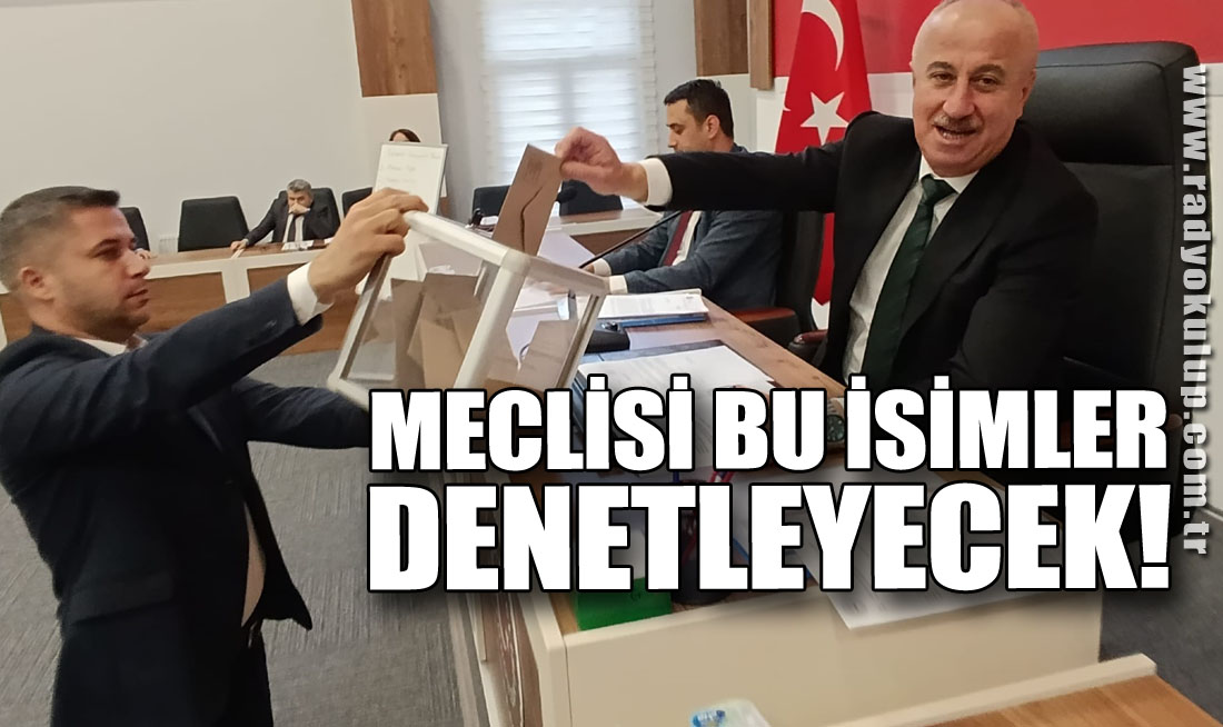 Meclisi Bu İsimler Denetleyecek!