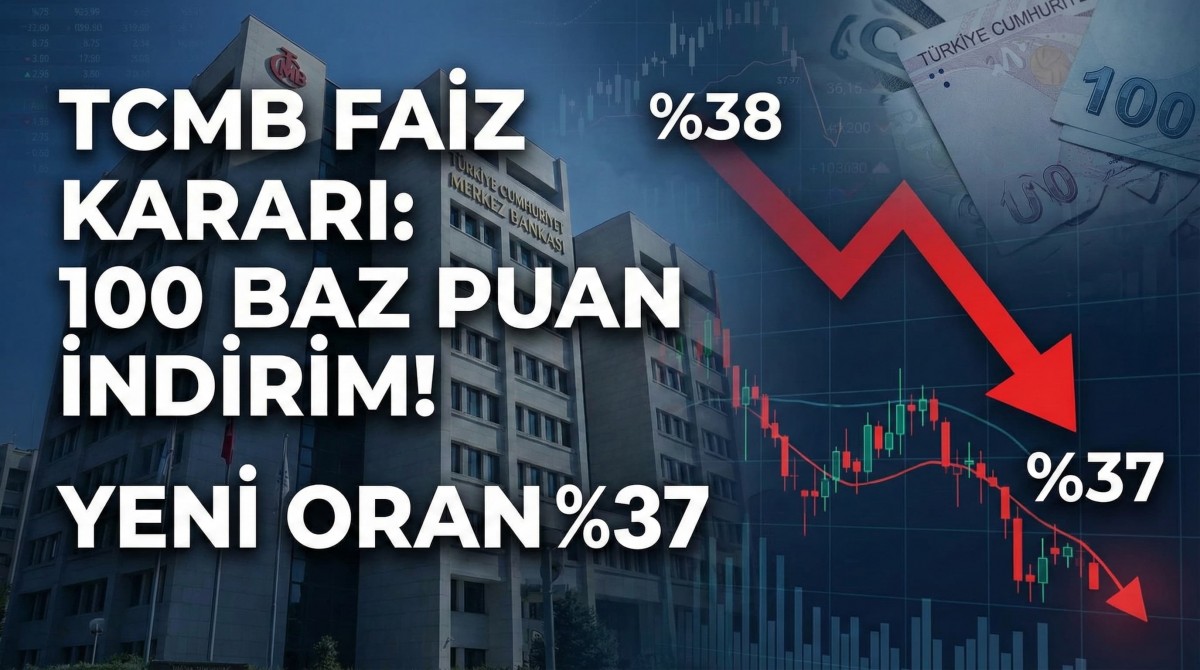 TCMB’den Yılın İlk Hamlesi: Faiz İndi, Oran Belli Oldu!