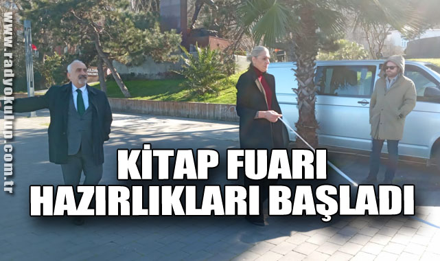 Zonguldak'ta Kitap Fuarı Hazırlıkları Başladı