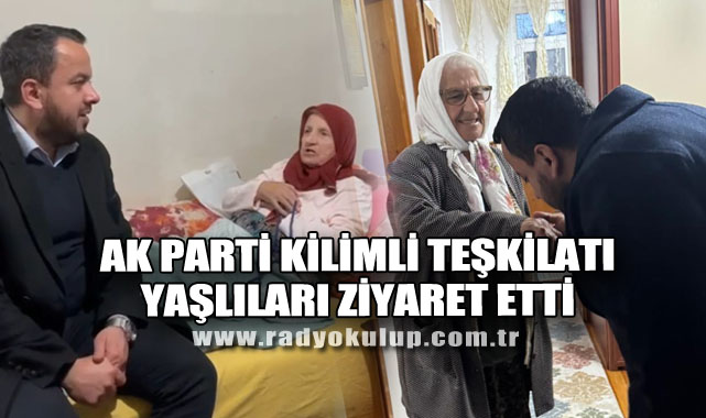 AK Parti Kilimli Teskilatı Yaşlıları Ziyaret Etti