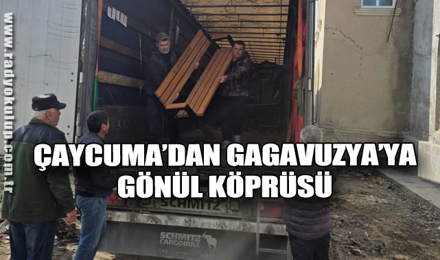 Çaycuma’dan Gagavuzya’ya gönül köprüsü
