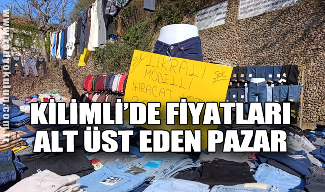 Kilimli’de Fiyatları Alt üst Eden Pazar
