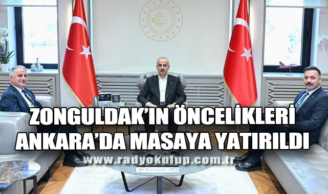 Zonguldak’ın Öncelikleri Ankara’da Masaya Yatırıldı