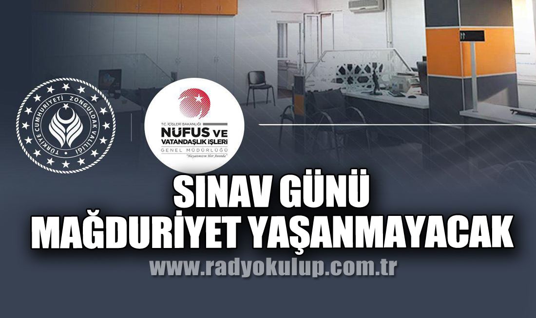 Sınav Günü Mağduriyet Yaşanmayacak