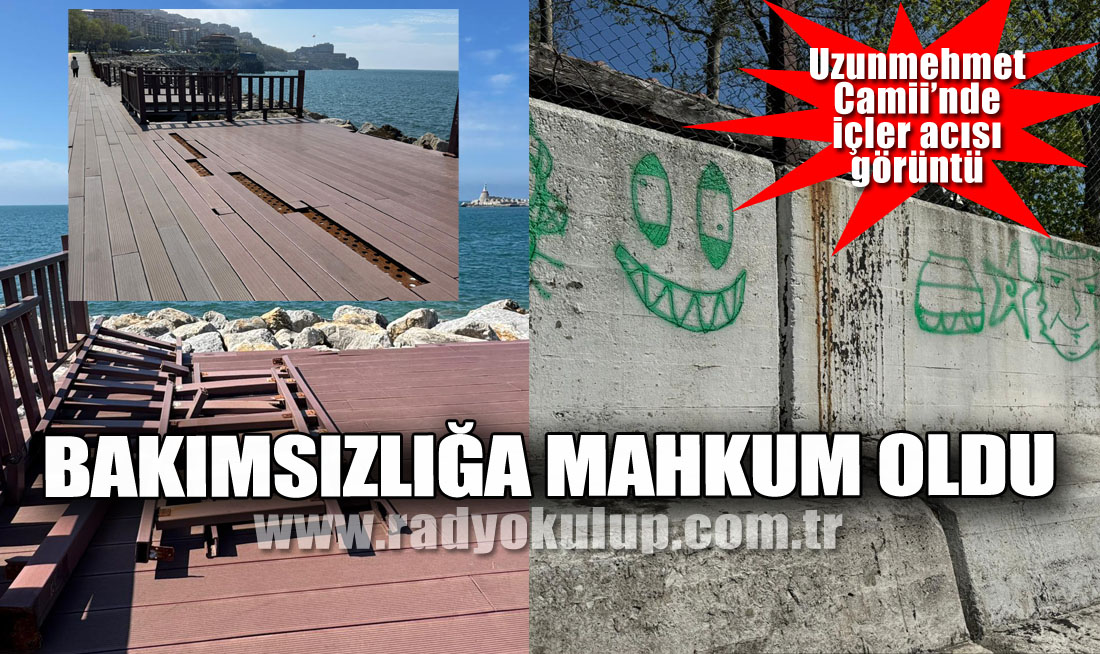 Uzunmehmet Camii’nde içler acısı görüntü: Bakımsızlığa mahkum oldu