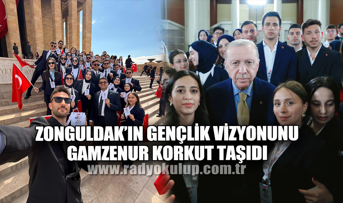 Zonguldak’ın Gençlik Vizyonunu Gamzenur Korkut Taşıdı