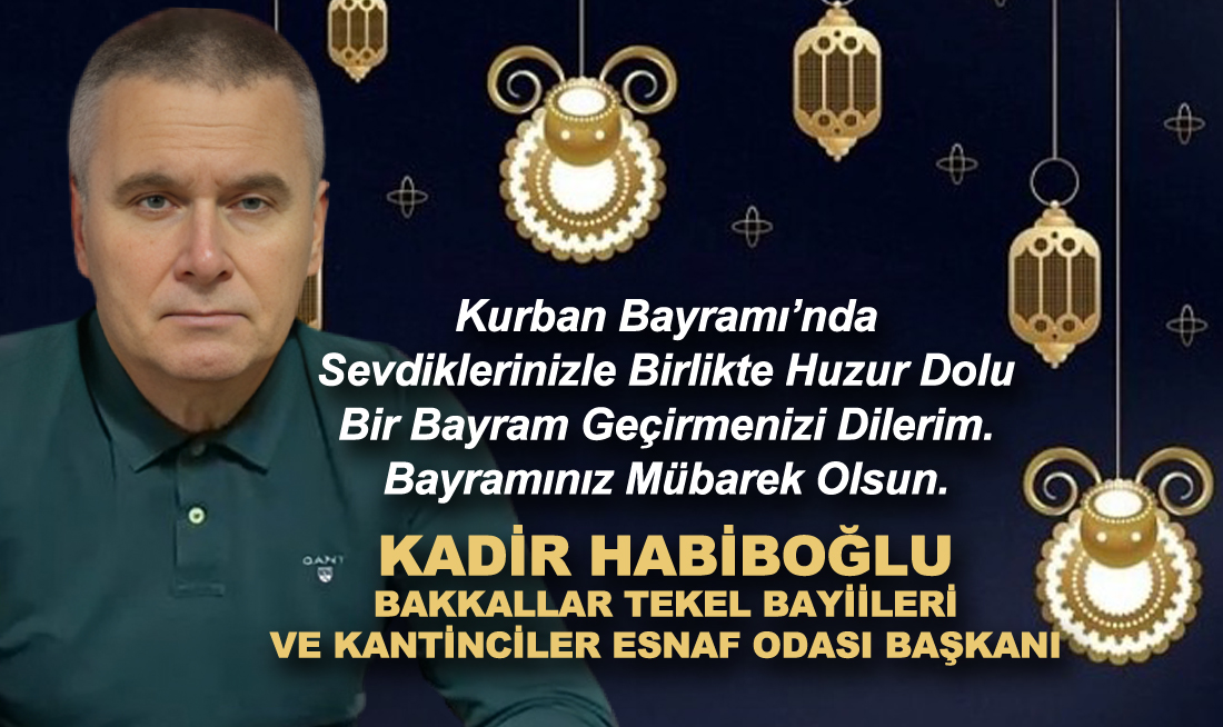 KURBAN BAYRAMI'NI KUTLADI