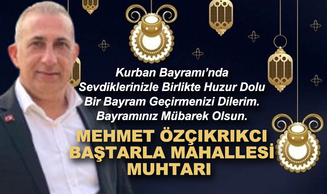 KURBAN BAYRAMI'NI KUTLADI