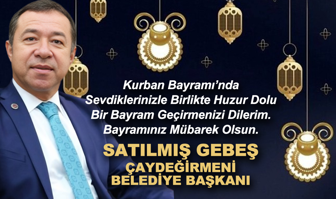 KURBAN BAYRAMI'NI KUTLADI