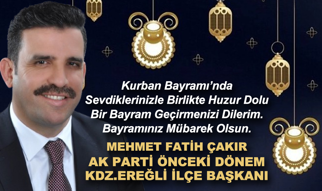 KURBAN BAYRAMI'NI KUTLADI