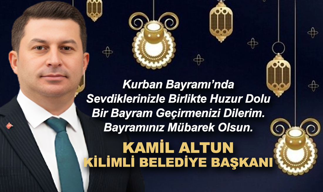 KURBAN BAYRAMI'NI KUTLADI
