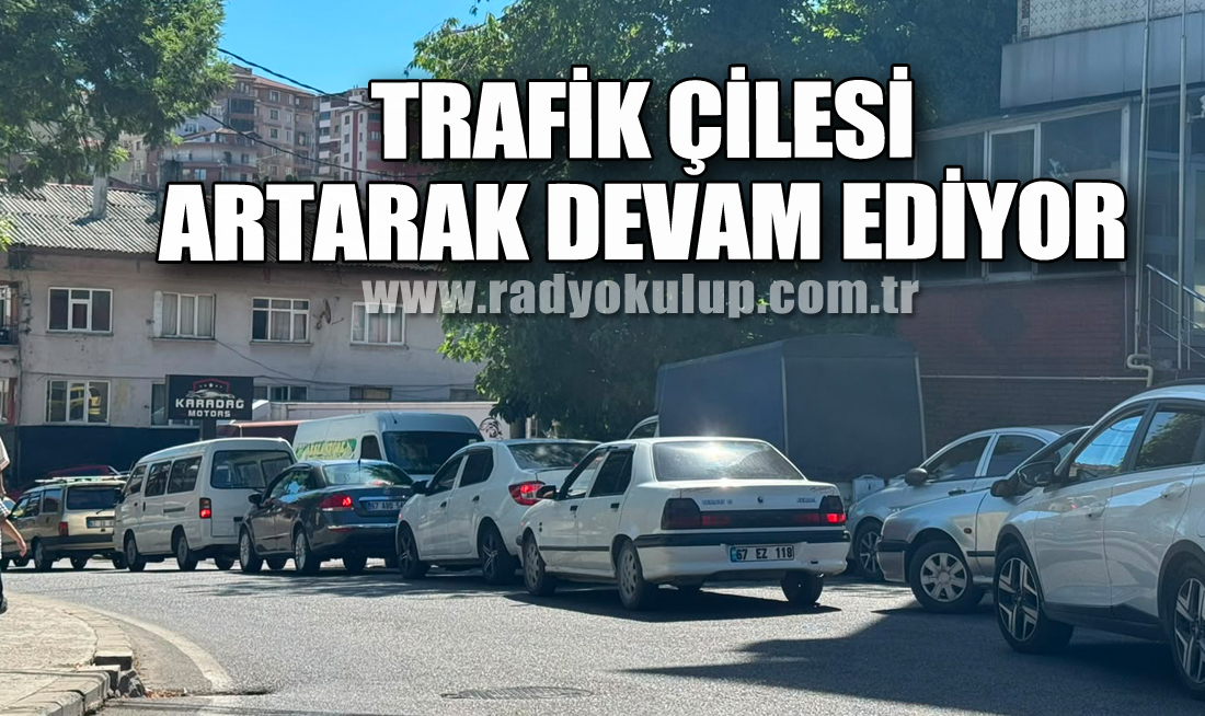 Trafik çilesi artarak devam ediyor