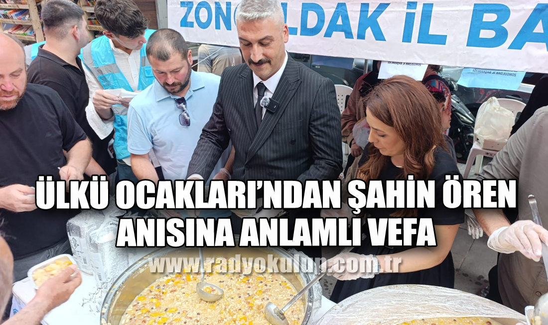 ​Ülkü Ocakları’ndan Şahin Ören Anısına Anlamlı Vefa