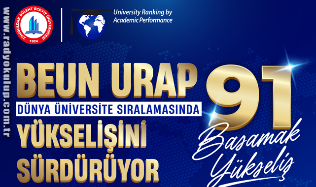 BEUN, URAP Dünya Üniversite Sıralamasında Yükselişini Sürdürüyor
