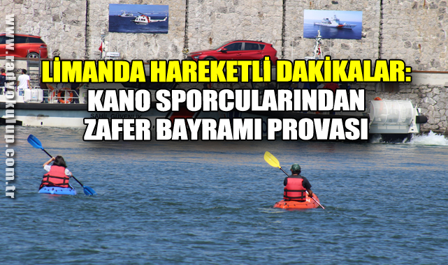 Limanda Hareketli Dakikalar: Kano Sporcularından Zafer Bayramı Provası