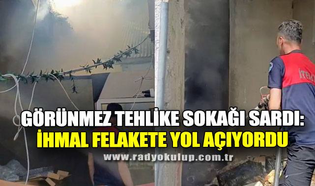 Görünmez Tehlike Sokağı Sardı: İhmal Az Daha Felakete Yol Açıyordu