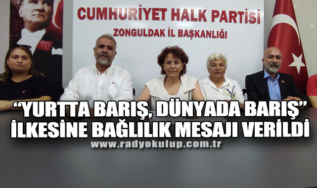 Yurtta Barış, Dünyada Barış