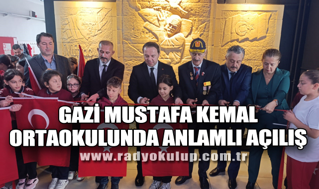 Gazi Mustafa Kemal Ortaokulunda Anlamlı Açılış