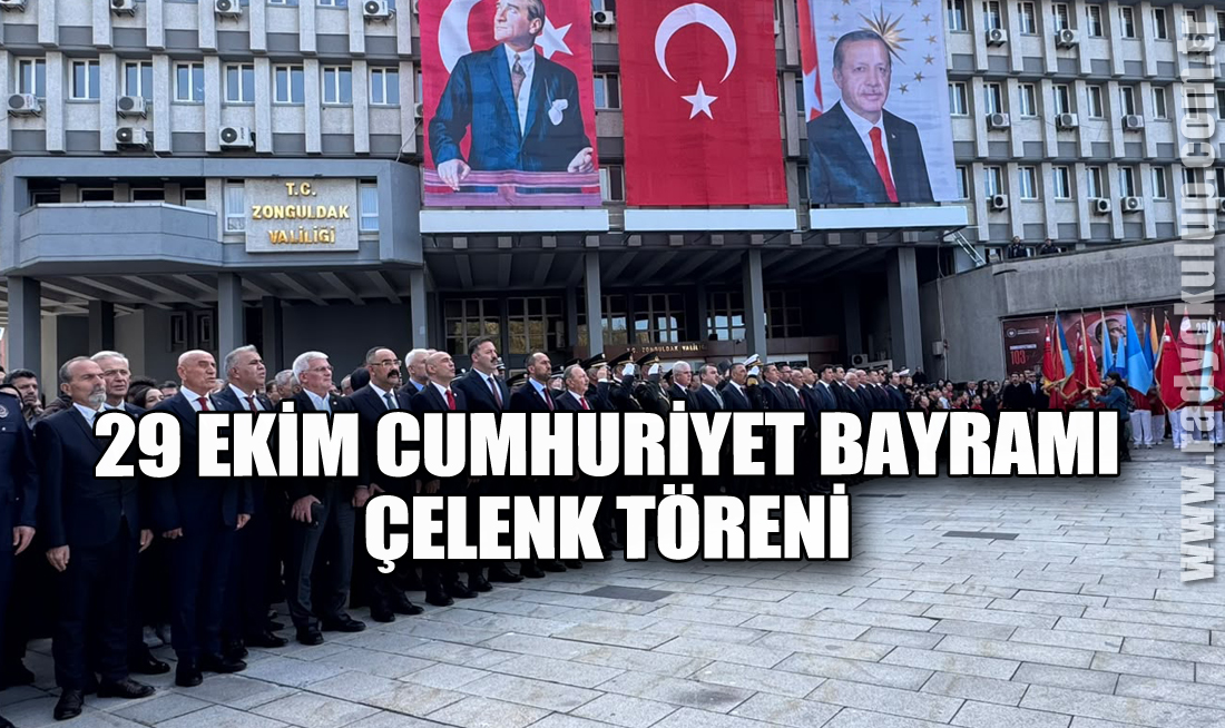 29 Ekim Cumhuriyet Bayramı Çelenk Töreni